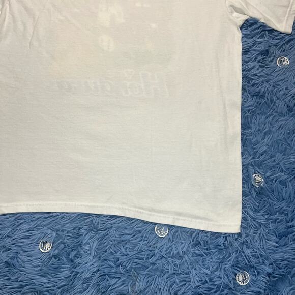 VINTAGE Lluvia de peces Yoro Honduras Shirt Size Large Mens Outdoor Fish Y2K - Picture 5 of 11